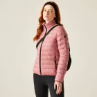 Regatta Women's Marizion Nő könnyû, steppelt dzseki rózsaszín/korall/pink