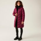 Regatta Andia II Női bélelt télikabát bordó