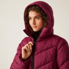 Regatta Andia II Női bélelt télikabát bordó