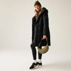 Regatta Nurie Női bélelt steppelt kabát fekete