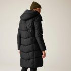 Regatta Nurie Női bélelt steppelt kabát fekete