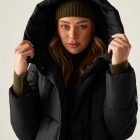 Regatta Nurie Női bélelt steppelt kabát fekete