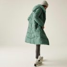 Regatta Nurie Női bélelt steppelt kabát zöld