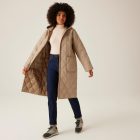 Regatta Jaycee II Női bélelt steppelt kabát bézs