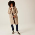 Regatta Jaycee II Női bélelt steppelt kabát bézs