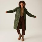 Regatta Jaycee II Női bélelt steppelt kabát zöld