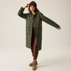 Regatta Jaycee II Női bélelt steppelt kabát zöld