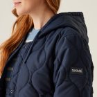 Regatta Jaycee II Női bélelt steppelt kabát kék