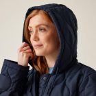 Regatta Jaycee II Női bélelt steppelt kabát kék