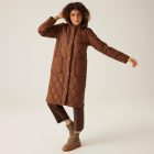 Regatta Jaycee II Női bélelt steppelt kabát barna