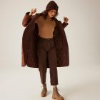 Regatta Jaycee II Női bélelt steppelt kabát barna