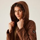 Regatta Jaycee II Női bélelt steppelt kabát barna