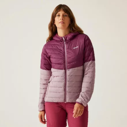 Regatta WmnHoodHillpackIV Női könnyû vékony steppelt kabát rózsaszín/korall/pink