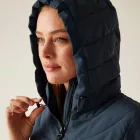 Regatta Andria Női steppelt kabát kék