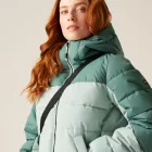 Regatta Women's Aldthorn Női steppelt kabát zöld
