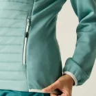 Regatta Wms Clumber Hy Női hibrid felső zöld