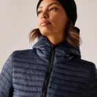Regatta Womens Rigain Női steppelt kabát kék