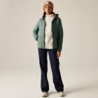 Regatta Womens Rigain Női steppelt kabát zöld