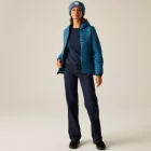 Regatta Womens Rigain Női steppelt kabát kék