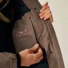 Regatta Eryn Női steppelt télikabát barna