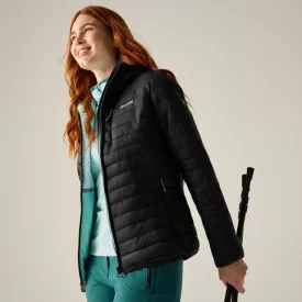 Regatta Womens Lightfell Női bélelt steppelt kabát fekete