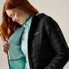Regatta Womens Lightfell Női bélelt steppelt kabát fekete