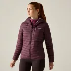 Regatta Womens Lightfell Női bélelt steppelt kabát bordó