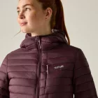 Regatta Womens Lightfell Női bélelt steppelt kabát bordó