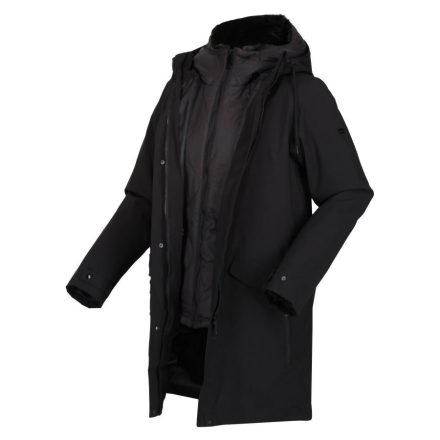 Regatta Brentley 3in1 Női téli kabát 10.000 mm fekete