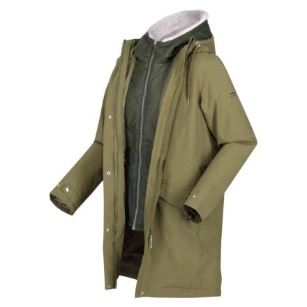 Regatta Brentley 3in1 Női téli kabát 10.000 mm zöld