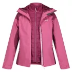 Regatta Wmns Wentwood VII női 3in1 kabát 15.000 mm rózsaszín/korall/pink