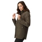 Regatta Broadia Női bélelt kabát zöld
