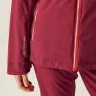 Regatta Womens WentwoodIX Női Isotex 15000 vízálló és légáteresztő technikai 3in1 kabát bordó