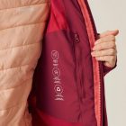 Regatta Womens WentwoodIX Női Isotex 15000 vízálló és légáteresztő technikai 3in1 kabát bordó