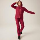 Regatta Womens WentwoodIX Női Isotex 15000 vízálló és légáteresztő technikai 3in1 kabát bordó