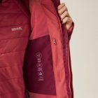 Regatta Womens WentwoodIX Női Isotex 15000 vízálló és légáteresztő technikai 3in1 kabát bordó