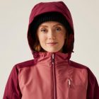 Regatta WmnHghStchPdJKTIV Női bélel Isotex 15000 vízálló és légáteresztő dzseki piros