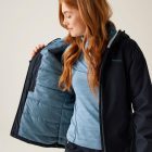 Regatta Women's Frelton Női bélel Isotex 10000 vízálló és légáteresztő dzseki kék