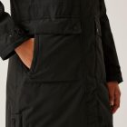 Regatta Sabinka II Női bélelt kabát 10000 vízálló és lélegző fekete