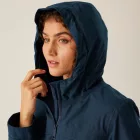 Regatta Romine II Női bélelt meleg kabát 10000 vízálló és lélegző szürke