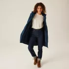 Regatta Romine II Női bélelt meleg kabát 10000 vízálló és lélegző szürke