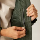 Regatta Romine II Női bélelt meleg kabát 10000 vízálló és lélegző zöld