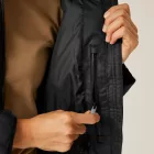 Regatta Romine II Női bélelt meleg kabát 10000 vízálló és lélegző fekete