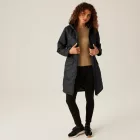 Regatta Romine II Női bélelt meleg kabát 10000 vízálló és lélegző fekete