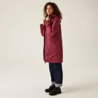 Regatta Romine II Női bélelt meleg kabát 10000 vízálló és lélegző bordó