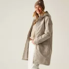 Regatta Romine II Női bélelt meleg kabát 10000 vízálló és lélegző bézs