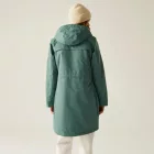 Regatta Romine II Női bélelt meleg kabát 10000 vízálló és lélegző zöld