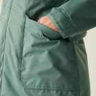 Regatta Romine II Női bélelt meleg kabát 10000 vízálló és lélegző zöld