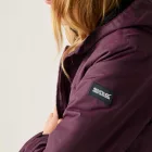 Regatta Romine II Női bélelt meleg kabát 10000 vízálló és lélegző bordó