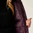 Regatta Romine II Női bélelt meleg kabát 10000 vízálló és lélegző bordó